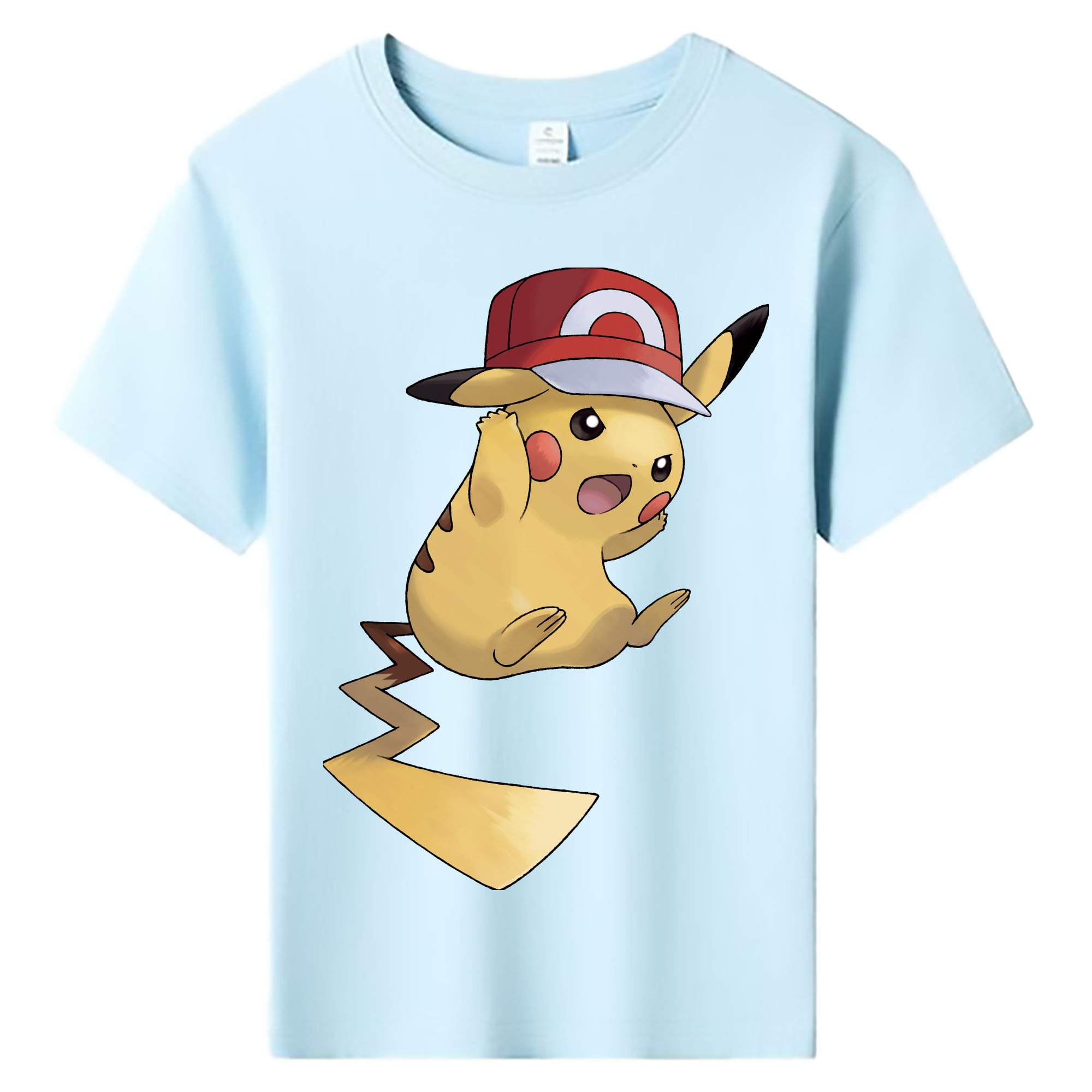 （画像用） ポケットモンスター Pokémon 綿100％キッズTシャツ（フロントプリント）